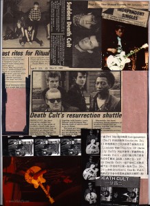 Billy's Scrap Book Page - Billy Duffy