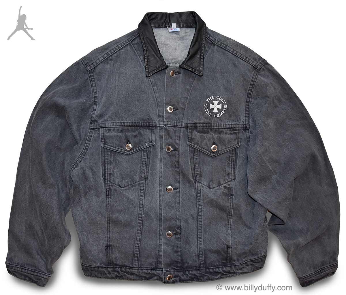 Billy's 'Sonic Temple' Denim Tour Jacket - Billy Duffy