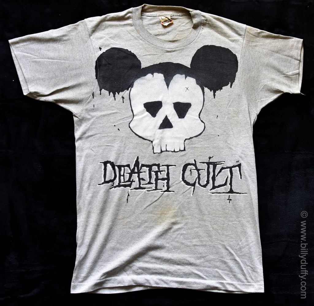 Death Cult Grey Tour T-shirt - Billy Duffy